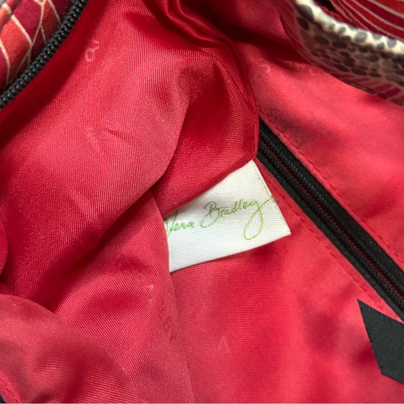 VERA BRADLEY Triple Zip Hipster Cherry Blossom Floral Crossbody Bag - Picture 8 of 10